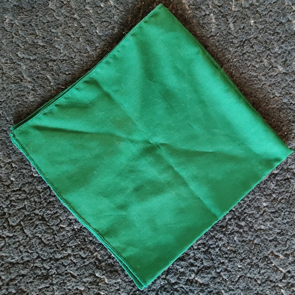 Green bandana free with any purchase